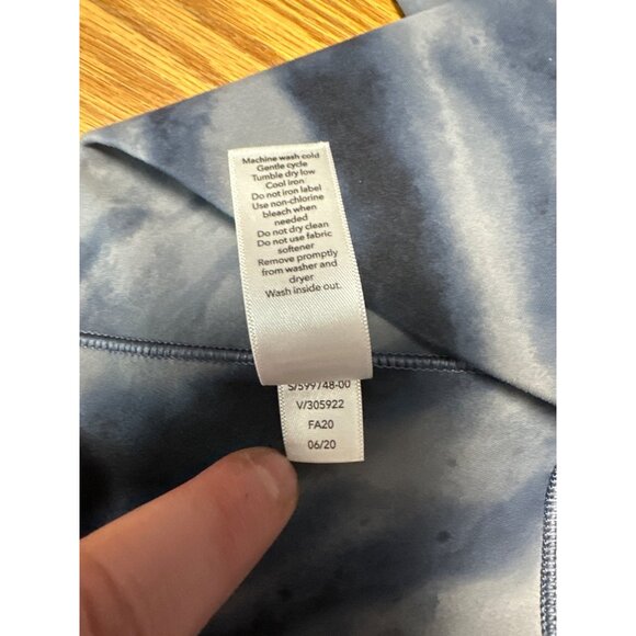 Athleta Women's 25” Salutation Stash Pocket ll 7/8 Tight 599748 Blue Size M - Picture 9 of 11